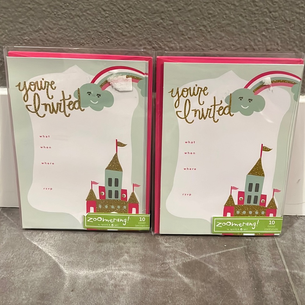 Princess Party Invitations